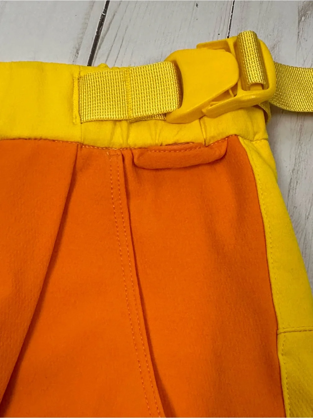 OUTDOOR VOICES RecTrek trail Skort in Sunshine/Clementine/Sun Orange - small